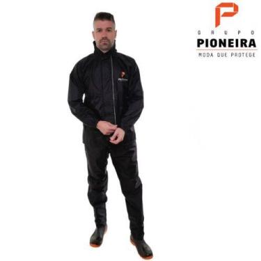 Imagem de Conjunto De Chuva Nylon Masculino Pioneira Full (com Capuz) G