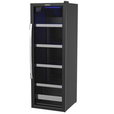 Imagem de Cervejeira Venax Blue Light 200l Preto Fosco 110V 32164, 110V