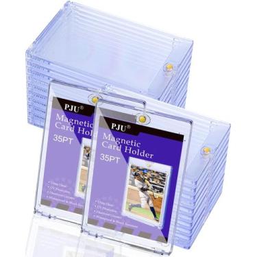 Imagem de Suporte de cartão magnético PJU 60ct com proteção U-V para cartões col