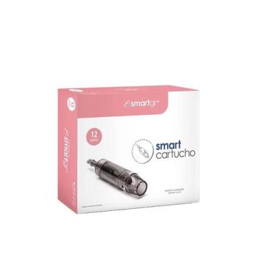 Imagem de Cartucho Smart Derma Pen Preto Microagulhamento - 12 Agulhas - Smart G