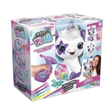 Imagem de Pelúcia Unicórnio Airbrush Plush F0087-9 - FUN