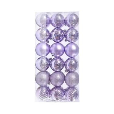 Imagem de Bolas De Natal De 3cm, 24 Peças, Decoração Para Árvore De Natal, Pendu