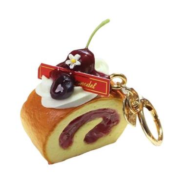 Imagem de 1 Peça Pingente de Wafer Roll Artesanal, Peça Decorativa Suspensa para