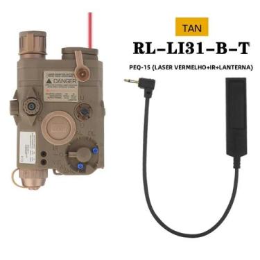 Imagem de PEQ-15 Lanterna completa iluminador infravermelho/laser infravermelho 