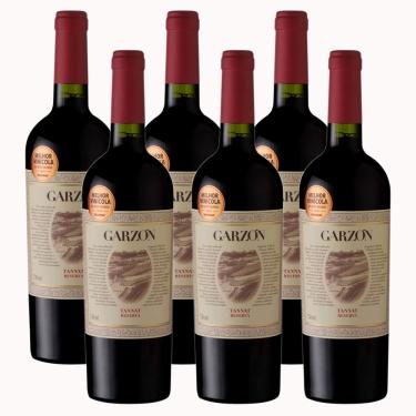 Imagem de Vinho Uruguaio Garzon Reserva Tannat - Kit Com 6 Garrafas 750 ml