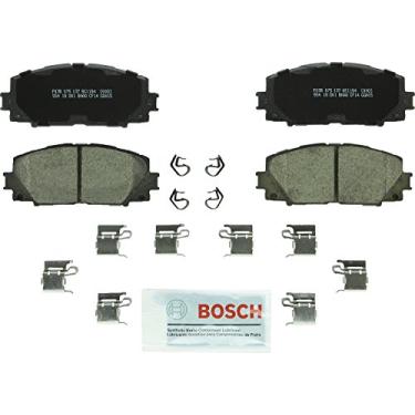 Imagem de BOSCH BC1184 QuietCast Conjunto de pastilhas de freio a disco de cerâmica premium - Compatível com Select Scion iQ; Toyota Prius C, Yaris; FRENTE
