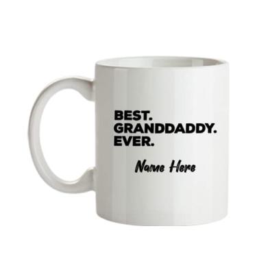 Imagem de Caneca personalizada para o avô - Presentes para o avô - Copo de café personalizado para o avô - Caneca de 325 ml com o nome do seu avô