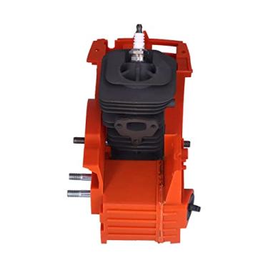 Imagem de Cilindro de motosserra, profissional, combina perfeitamente com alta precisão, 40 mm, cilindro do cárter 530071991, durável para motosserra 136, 137, 141, 142