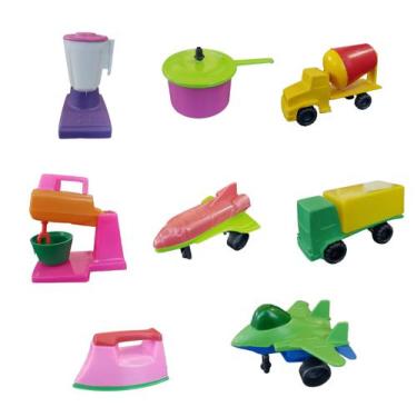 Imagem de Kit Festa Aniversario Infantil 50 Mini Brinquedos P/ Doces Modelos Var