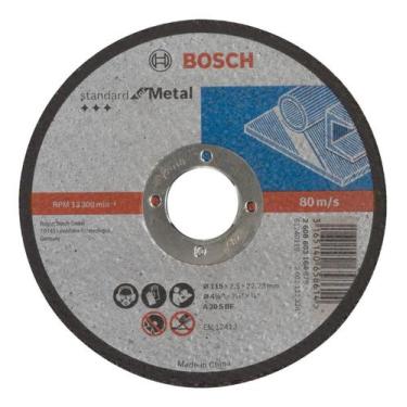 Imagem de Disco De Corte Para Metal Grao 30 - Bosch