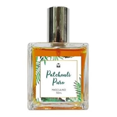 Imagem de Perfume Masculino Patchouli Puro 50ml - Com Óleo Essencial