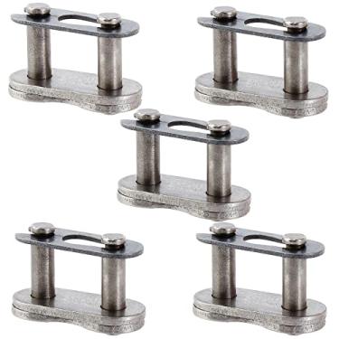 Imagem de Yingshop Pacote de 5 420 Conectores de Reparo de Corrente Master Compatível com 50cc 66cc 70cc 80cc 90cc 110cc 125cc ATV Quad Scooter Motocicleta Go Kart Moped Pit Dirt Pocket Mini Bike XR50 CRF50