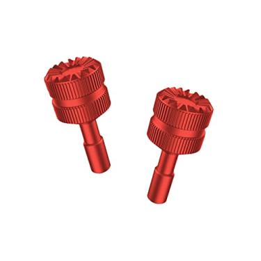 Imagem de Mini 3 Pro Sticks para DJI RC, adesivos de polegar de controle remoto de liga de alumínio, peças de substituição para acessórios DJI Mini 3 Pro (vermelho)
