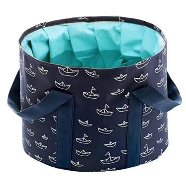 Imagem de Qudai 25L grande dobrável bacia de banho de pés portátil viagem banheira de banho de pé pedicure casa spa de pés balde de água dobrável para imersão banheira de lavagem de pés BD