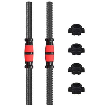 Imagem de Conjunto de barra de halteres | Dumbbell Bar Conexão Tubo De Aço - Barras de halteres Prime Alça de halteres Alça de halteres para treino de ginástica esportiva Aocate