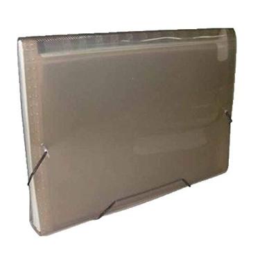 Imagem de Pasta Sanfonada A4 12 Divisórias Fumê 240x330mm 1 UN Plascony