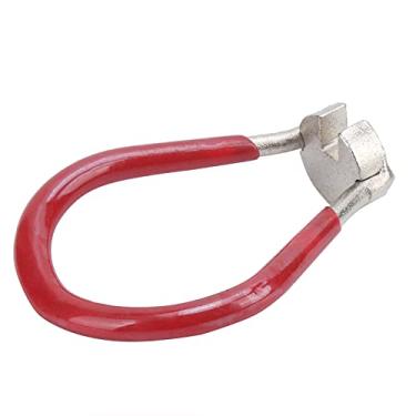 Imagem de Chave inglesa de raio, chave de raio pequeno e precisa conveniente com chave de raio para ciclista para bicicleta(vermelho)