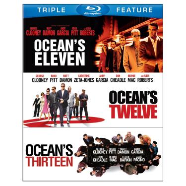 Imagem de Ocean's Eleven (2001) / Ocean's Twelve / Ocean's Thirteen (BD) (3FE)