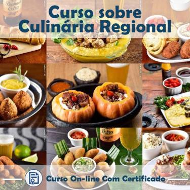 Imagem de Curso online em videoaula sobre Culinária Regional com Certificado + 2 brindes