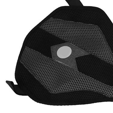 Imagem de BTIHCEUOT Capa protetora para quadro de bicicleta, gancho conveniente fivela ajustável protetor de suor de bicicleta para treinamento ao ar livre