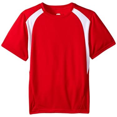 Imagem de Camiseta Teamwork Youth Torrent Tech, Scarlet Red/White, Medium