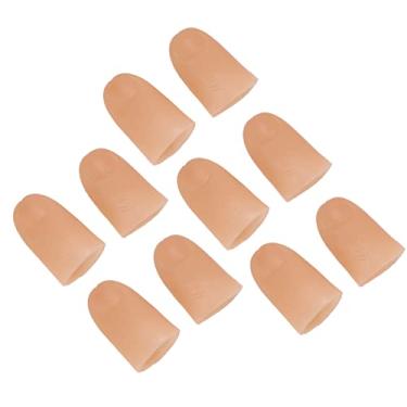 Imagem de Polegar para Iluminar o Dedo, Material de PVC, Atraente e Interessante, Suporte de Lâmpada de Dedo Falso para Shows para Maiores de 14 Anos (Amarelo)