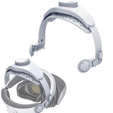 Imagem de Adjustable Head Strap Compatible for PlayStation VR2, Replacement Comfort Over Head Strap for PS VR2 Balances Head Pressure Accessories for PSVR 2 Headset