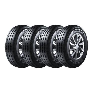 Imagem de Kit 4 Pneus Wanli Aro 14C 185R14C SL-106 8 Lonas 102/100R