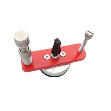 Imagem de ZrAutomch Ferramenta automotiva de reparo de para-brisa de vidro rachado para reparo de pedras, ferramenta de reparo (vermelho)