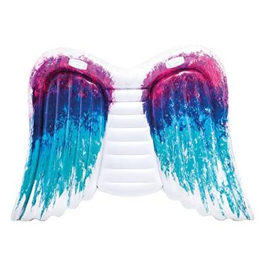 Imagem de Intex, Colchão inflável para praia ou piscina, formato asas de anjo