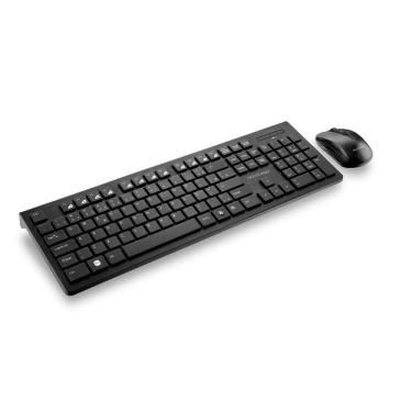 Imagem de Kit Teclado e Mouse sem Fio Conexão USB Automática 12 Funções Multilaser