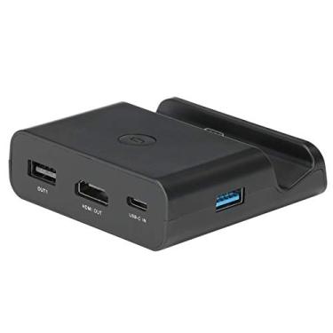 Imagem de Switch Video Converter, adaptador de switch de TV, TV Dock para manter seu console seguro e estável