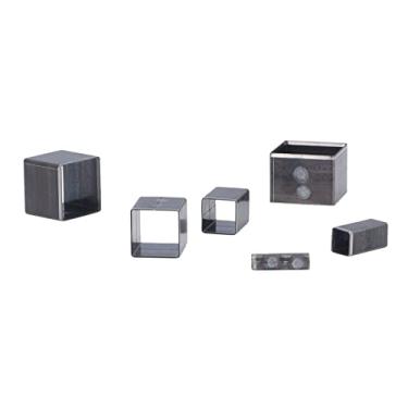 Imagem de O Aço do Molde do Corte de Couro Dos Quadrados Morre Cortador de Perfurador para a Borracha Argila Tela