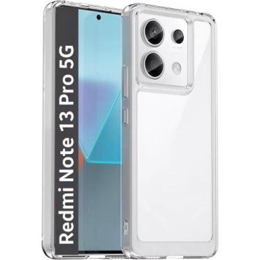 Imagem de Capinha Case Protetora Anti Impacto Para Xiaomi Note 13 Pro 4G Transpa