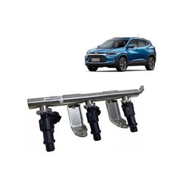 Imagem de Flauta Com Bico Injetor Tracker 1.0 3cc 2020 2021 2022 2023 - Chevrole
