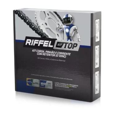 Imagem de Kit com corrente o'ring  top  91644  cb 300f twister - Riffel