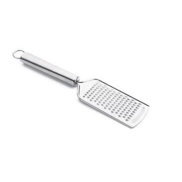 Imagem de Ralador Aço Inox Com Cabo Prata Multifuncional Para Queijo - FWB