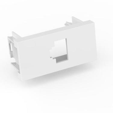 Imagem de Módulo Tomada RJ45 Branco Beleze Enerbras, Branco
