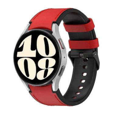 Imagem de Pulseira Coro Artificial Com Silicone Para Watch6 40mm R930 - Teck Kin