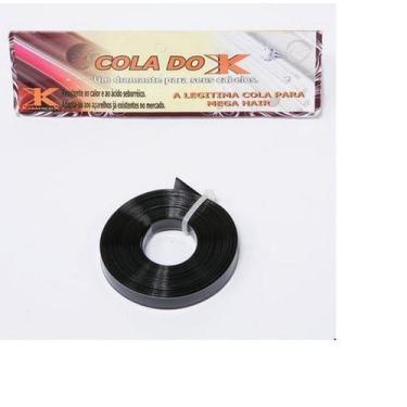 Imagem de 10 Rolos de Cola Italiana de Queratina para Mega Hair Preto - Keratin 