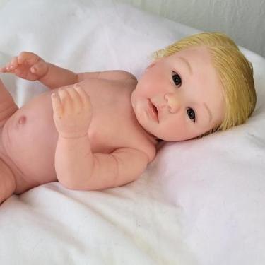 Imagem de Bebê Reborn Menino Corpo Siliconado Com Enxoval Príncipe - Mundo Azul 