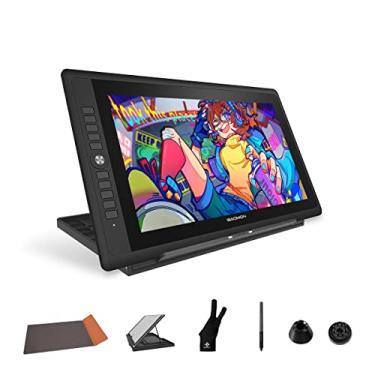 Imagem de GAOMON PD156 PRO Tablet de desenho com tela 120% sRGB caneta totalmente laminada com caneta 8192 de pressão sem bateria e 10 teclas de atalho e tecla de mostrador para anime, esboço, arte digital, design gráfico