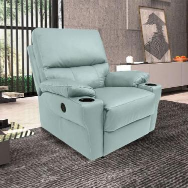 Imagem de Poltrona do Papai Sala de Cinema Mia Reclinável Retrátil Power Elétric