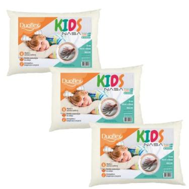 Imagem de Kit com 3 Kids Nasa - Baixo Macio - Duoflex