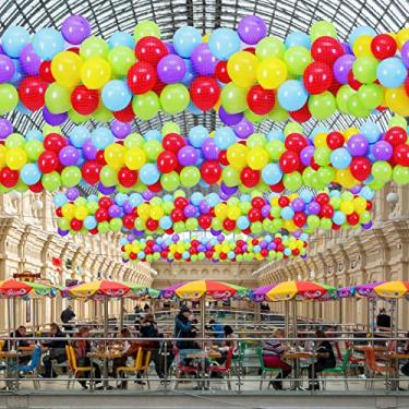 Imagem de Haull Balloon Drop Net for Ceiling Release Graduation Wedding Balloon Drop Bag Netting for Graduation Baby Shower Birthday New Year's Celebration Party Supplies Decoration(23 x 7 ft)