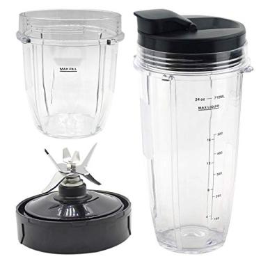 Imagem de Anbige Lâmina de peças de reposição com 2 xícaras, compatível com Ninja Blender Auto iQ BL482 30 DOB, BL451 30 DOB, BL480D 69 DOB, BL455 30 DOB (4)