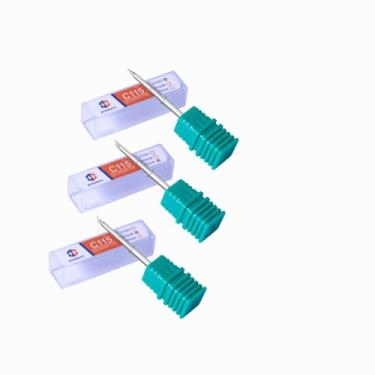 Imagem de Pontas de ferro de solda C115-I/IS/K, cartuchos pontiagudos/curvados/de faca, adequados para alça NT115, para estação de solda JBC GVM OSS Aixun substituição ferramentas de reparo de telefone de ponta