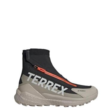 Imagem de adidas Tênis de caminhada masculino Terrex Free Hiker 2 C.Rdy, Wonder Bege/Core Black/Semi Impact Orange, 43