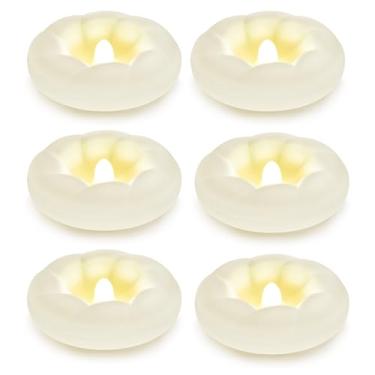 Imagem de Velas flutuantes de LED brancas sem chamas de 7 cm, velas de plástico à prova d'água cintilantes de longa duração 200H + para vasos cilíndricos, centros de mesa em casamento, festa, piscina, férias