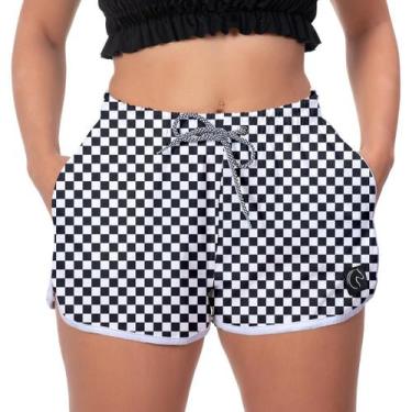 Imagem de Shorts Feminino Praia Moda Verão Tactel Premium Macio Leve Soltinho Se